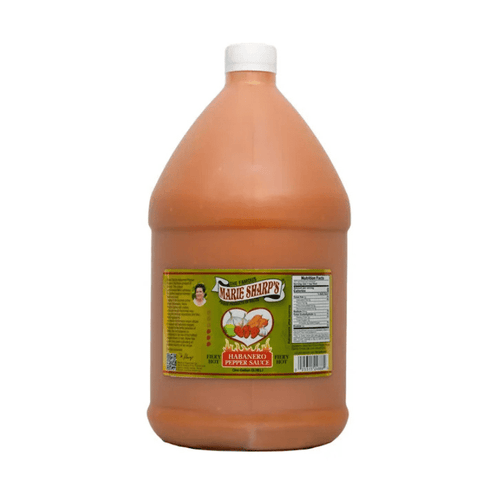 Marie Sharps Fiery Hot Habanero Pepper Sauce, 1 Gallon.