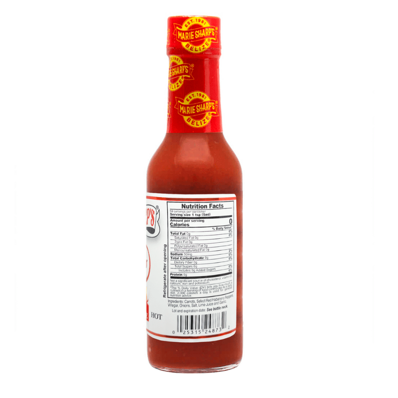 Marie Sharp's Hot Habanero Pepper Sauce - 10 oz Sauces & Condiments Marie Sharp's 