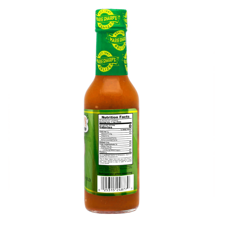 Marie Sharp's Mild Habanero Pepper Sauce - 10 oz Sauces & Condiments Marie Sharp's 