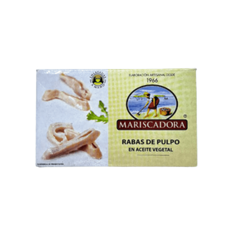 Mariscadora Squid Rings in Vegetable Oil, 3.88 oz Seafood Mariscadora 