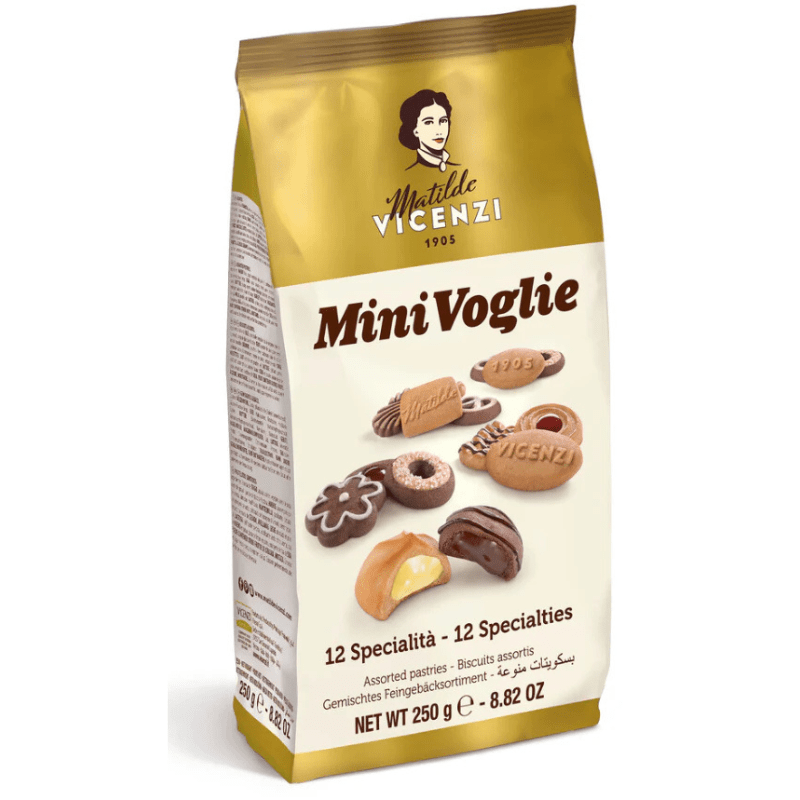 Matilde Vicenzi Mini Voglie Assorted Cookies, 8.82 oz Sweets & Snacks Matilde Vicenzi 