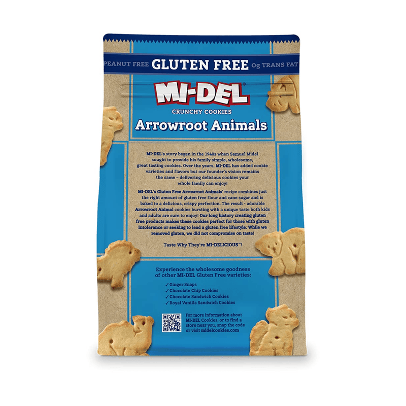 Mi-Del Gluten Free Animal Crackers, 8 oz Sweets & Snacks vendor-unknown 