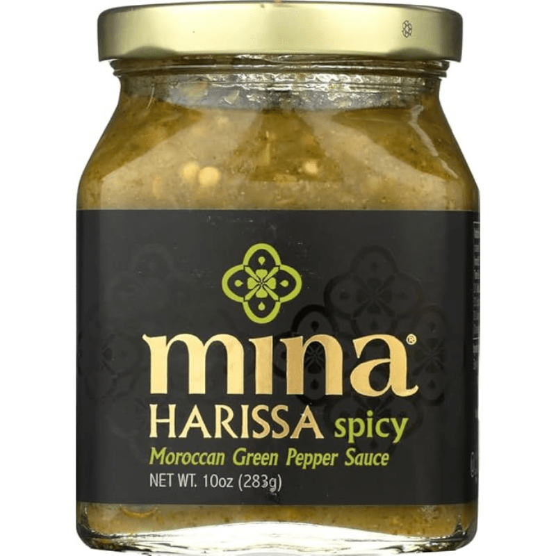 Mina Harissa Spicy Moroccan Green Pepper Sauce, 10 oz Sauces & Condiments Mina 