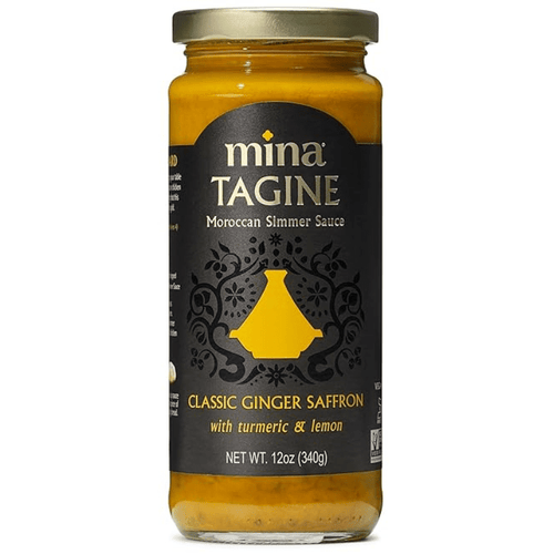 Mina Tagine Classic Ginger Saffron with Turmeric & Lemon Sauce, 12 oz Sauces & Condiments Mina 