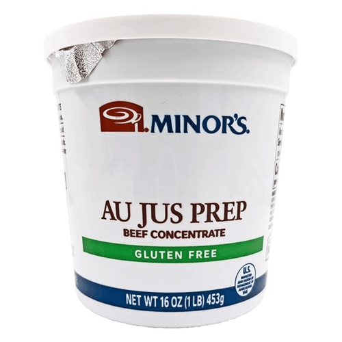 Minor's Gluten Free Au Jus Prep Beef Concentrated, 16 oz.