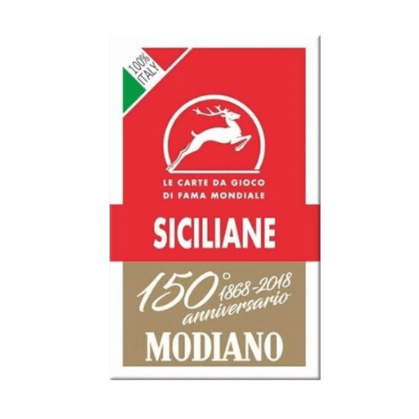 rare italian gift card Modiano Scopa Playing Cards Color (Select Multicolor for 5-pack bundle):Yellow Performapal Silver Claw SDMP-EN010 Hattrem The herbs have been