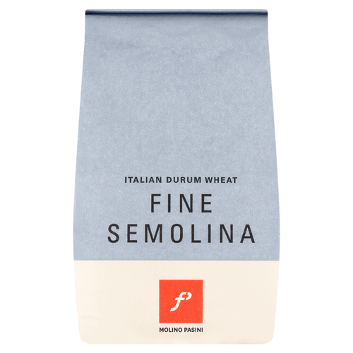 Molino Pasini Italian Durum Wheat Fine Semolina Flour, 2.2 Lb.