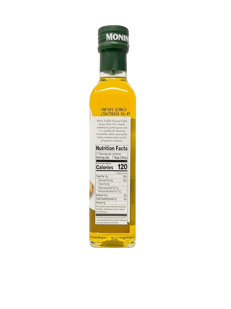 Monini Organic White Truffle Flavored Extra Virgin Olive Oil, 8.45 oz Oil & Vinegar Monini 