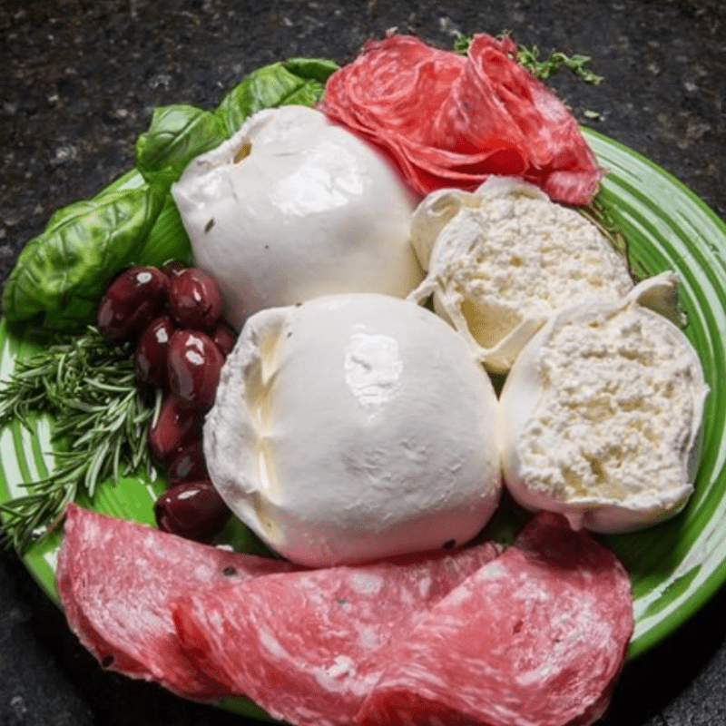 Mozzarella Kings Fresh Burrata Bambino Cheese 8oz - 2 Pack Cheese Mozzarella Kings 