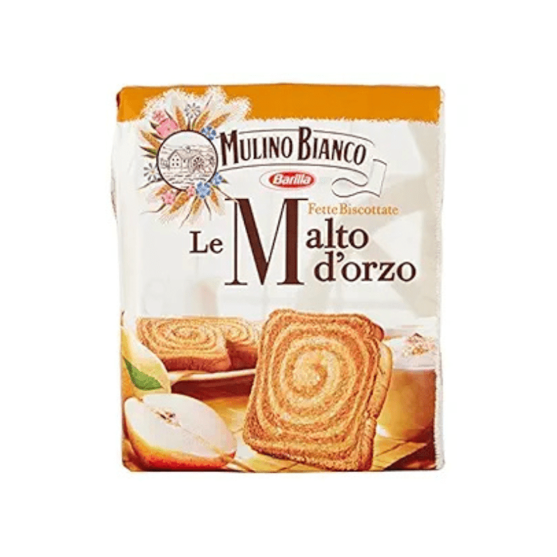 Mulino Bianco Fette Biscottate Malto d'Orzo, 11 oz Sweets & Snacks Mulino Bianco 