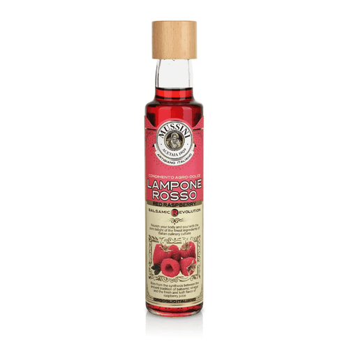 Mussini Balsamic Revolution Raspberry Red Condiment, 250ml.