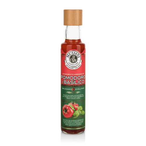 Mussini Balsamic Revolution Tomato & Basil Condiment, 250ml.