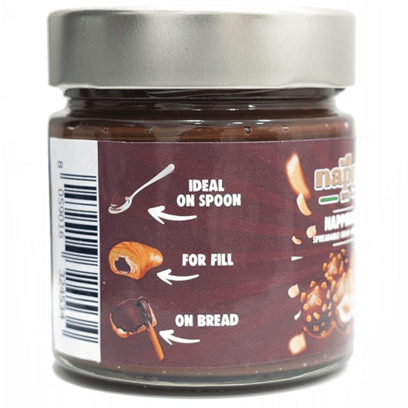 Nappi Nappirock Spreadable cream with pieces, 8.46 oz Sweets & Snacks Nappi 