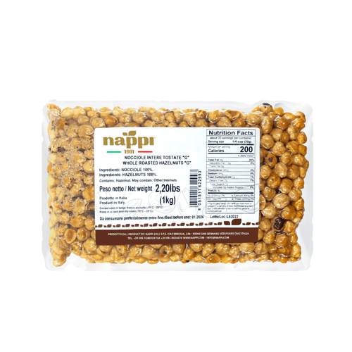 Nappi Whole Roasted Hazelnuts, 2.2 Lbs Fruits & Veggies Nappi 