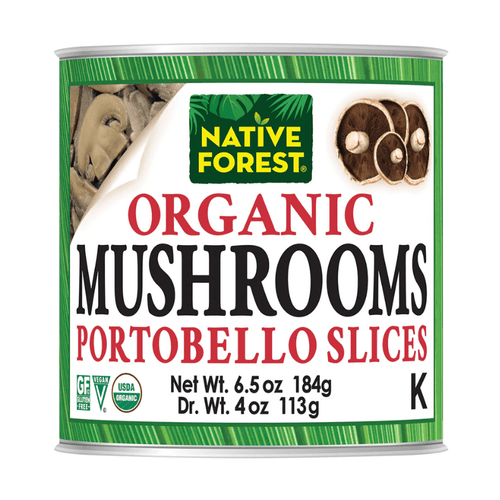 Native Forest Organic Mushrooms Portobello Slices, 6.5 oz Fruits & Veggies Native Forest 