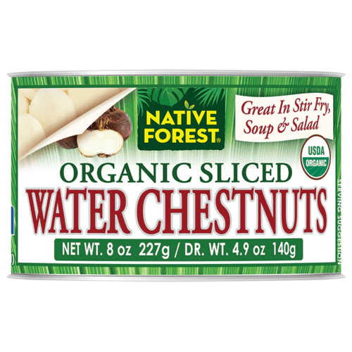Native Forest Organic Sliced Water Chestnuts, 8 oz Pantry Native Forest 