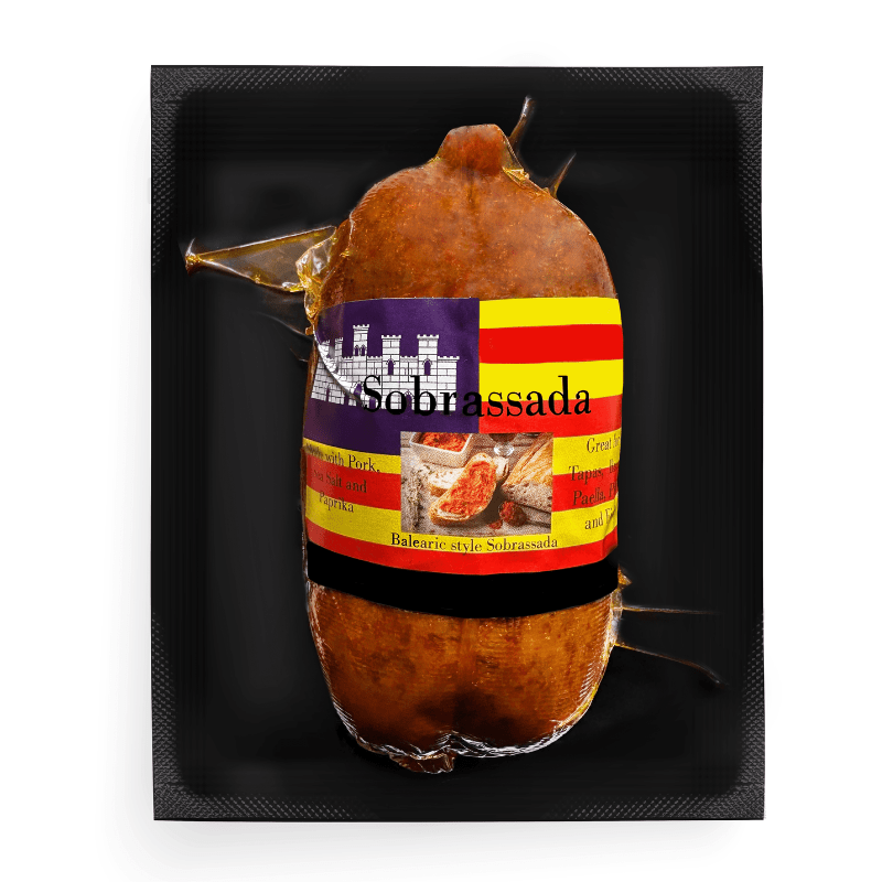 Nduja Guys Spanish Style Sobresada, 8 oz [Pack of 2] [Refrigerate After Opening] Meats vendor-unknown 
