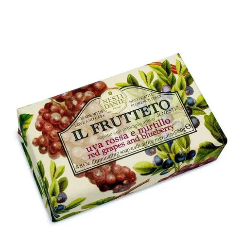 Nesti Dante Ill Frutteto Red Grapes & Blueberry Soap, 8.8 oz.