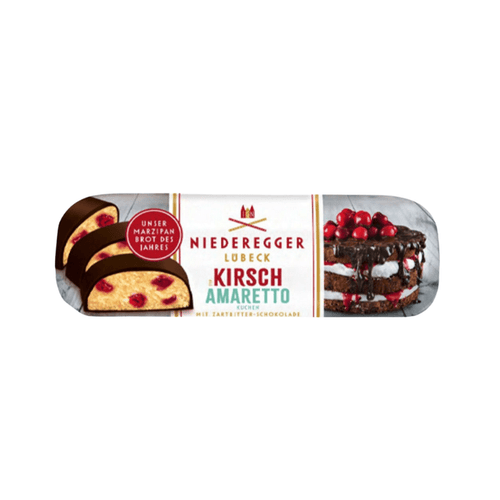 Niederegger Amaretto Cherry Chocolate Covered Marzipan, 4.4 oz Sweets & Snacks Niederegger 