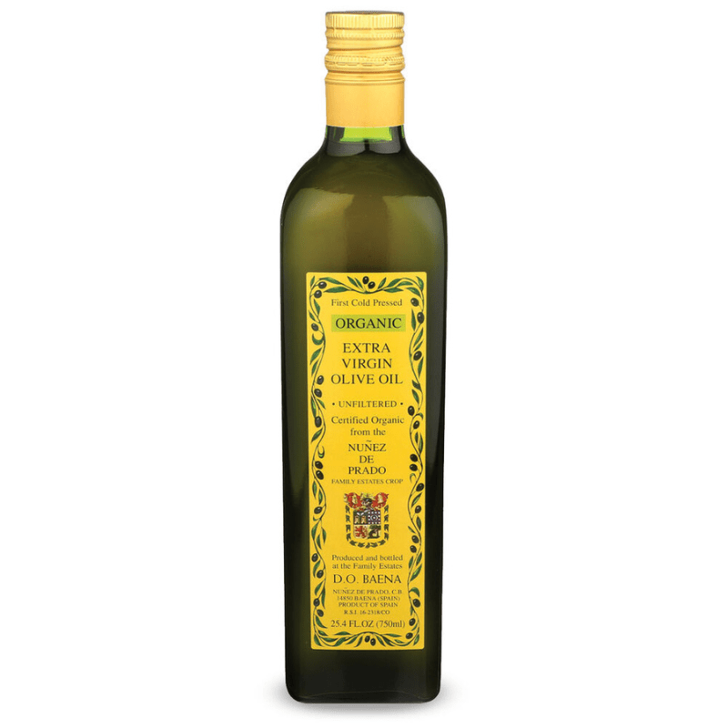 Nunez de Prado Organic Unfiltered Extra Virgin Olive Oil, 25.4 oz Oil & Vinegar Nunez De Prado 