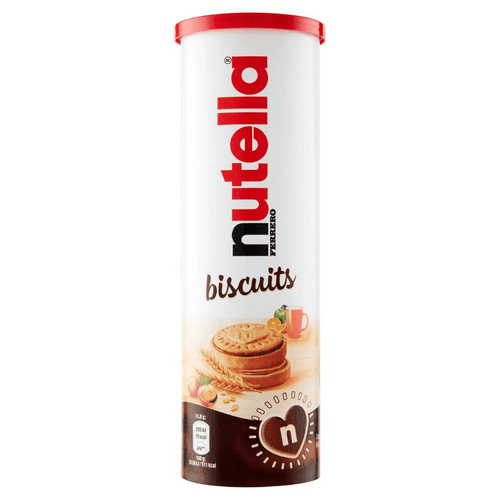 Nutella Biscuits Tube 12 Pieces, 166g Sweets & Snacks Nutella 