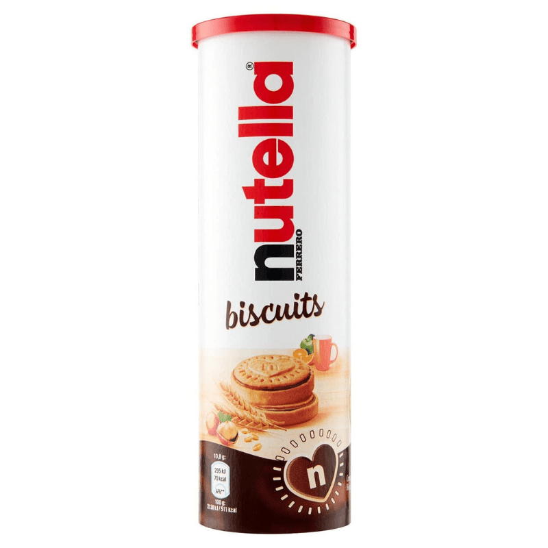 Nutella Biscuits Tube 12 Pieces, 166g Sweets & Snacks Nutella 