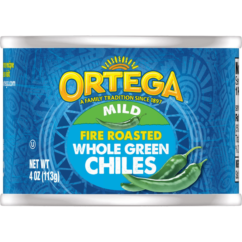 Ortega Mild Fire Roasted Whole Green Chiles, 4 oz Fruits & Veggies Ortega 