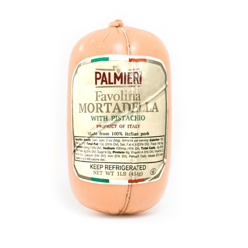 Palmieri Favolina Mini Mortadella with Pistachio, 1 Lb Meats Palmieri 