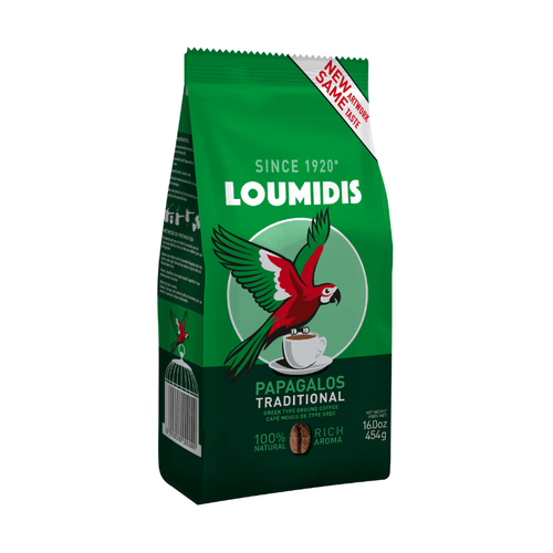 Papagalos Loumidis Ground Coffee - 16 oz Coffee Loumidis 