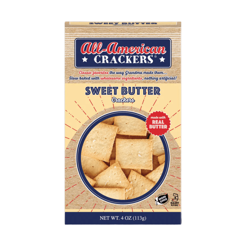Partners All American Crackers Sweet Butter Crackers, 4 oz Sweets & Snacks Partners 