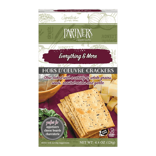Partners Hors d'Oeuvre Everything & More Crackers, 4.4 oz Sweets & Snacks Partners 