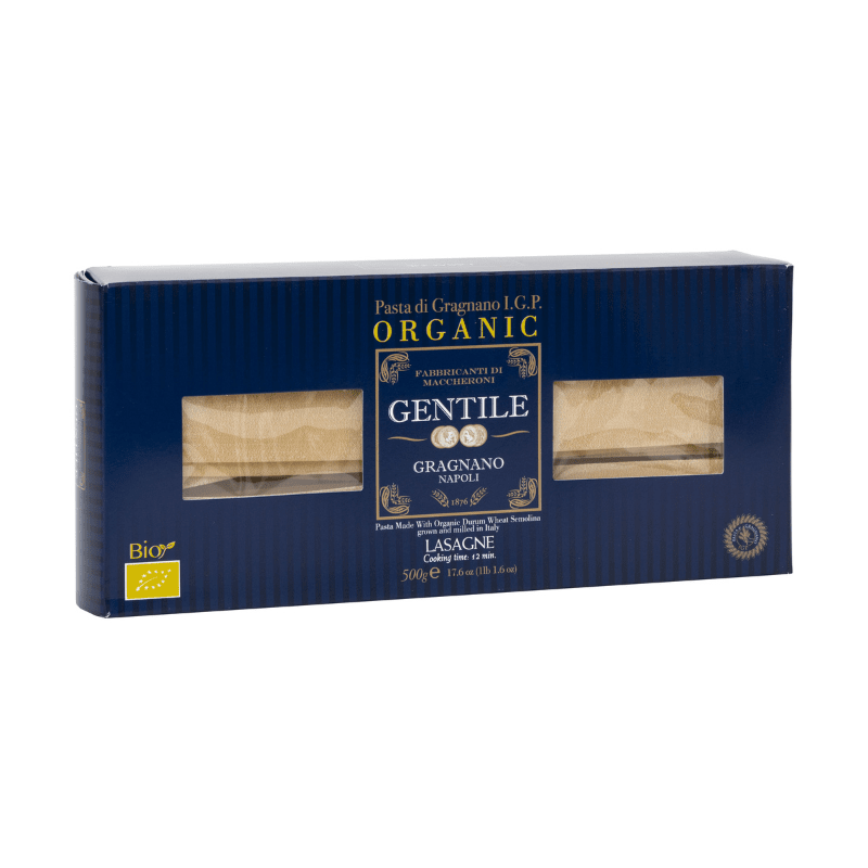 Pastificio Gentile Organic Lasagna Pasta di Gragnano IGP, 17.6 oz Pasta & Dry Goods Gentile 