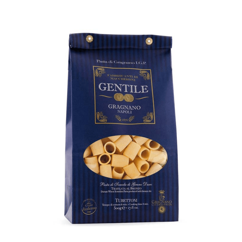 Pastificio Gentile Organic Tubettoni Pasta di Gragnano IGP, 17.6 oz Pasta & Dry Goods Gentile 