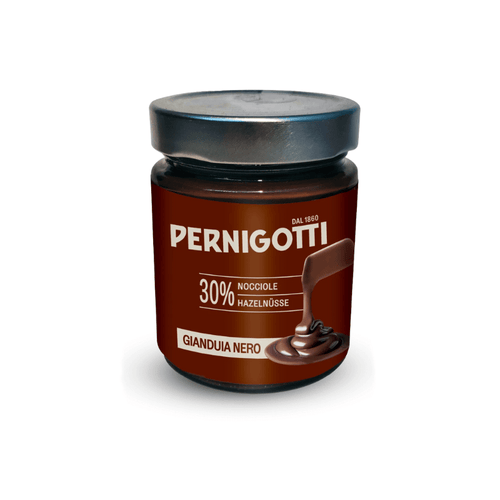 Pernigotti Gianduia Nero Chocolate Hazelnut Spread Cream, 11.6 oz Sweets & Snacks Pernigotti 