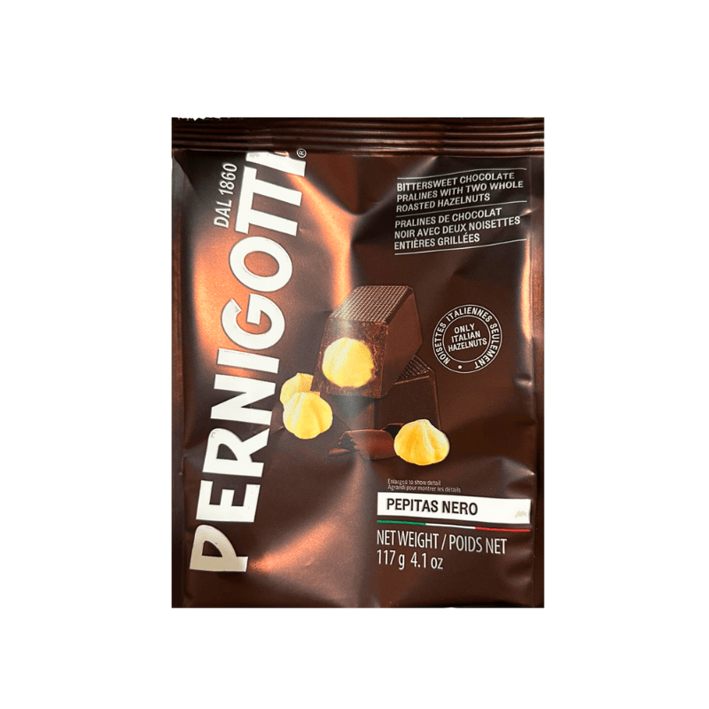 Pernigotti Pepitas Bittersweet Chocolate Praline with Hazelnut, 4.1 oz Sweets & Snacks Pernigotti 