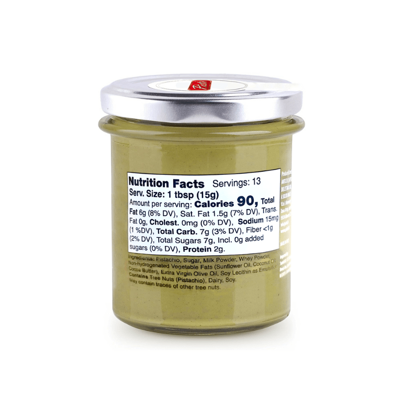 Pisti Sicilian Pistachio Spread Cream, 7.05 oz Pantry Pisti 