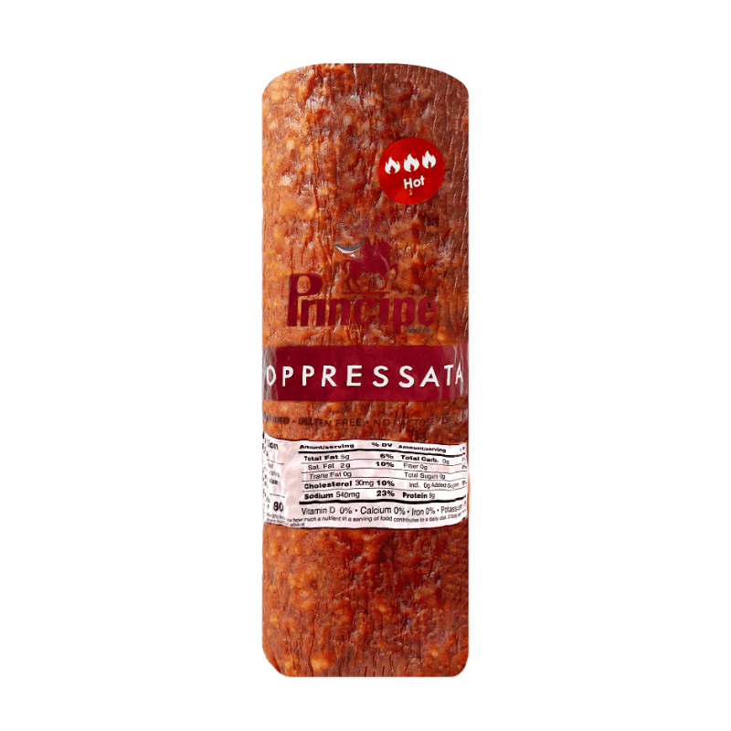 Principe Hot Soppressata, 3.5 Lbs [Refrigerate After Opening