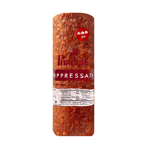 Principe Hot Soppressata, 3.5 Lbs [Refrigerate After Opening] Meats Principe 