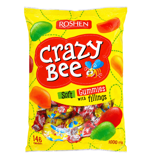 Roshen Jelly Candy Crazy Bee, 2.2 Lb Sweets & Snacks roshen 