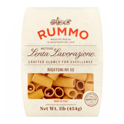 Rummo No.50 Rigatoni Pasta, 1 lb. (454 grams) Pasta & Dry Goods Rummo 