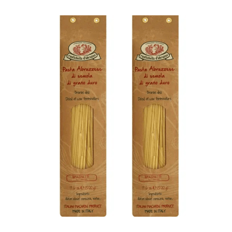 Rustichella D'Abruzzo Spaghetti, 17.6 oz (500g) [Pack of 2] Pasta & Dry Goods Rustichella D'Abruzzo 