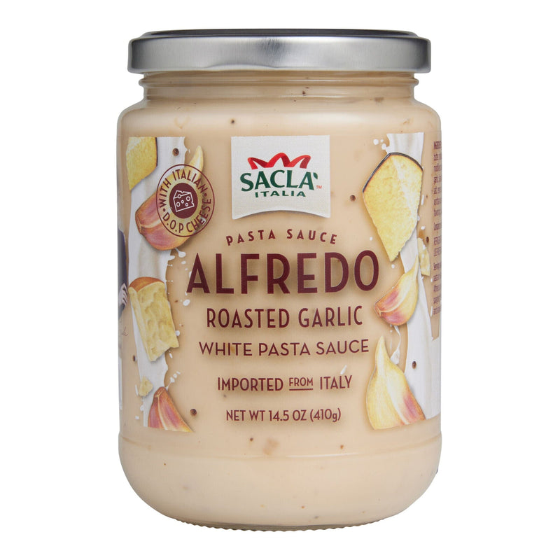 Sacla Alfredo Roasted Garlic Pasta Sauce, 14.5 oz Sauces & Condiments Sacla 