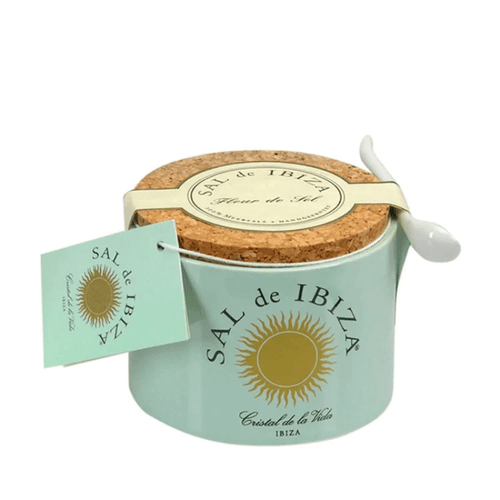 Sal de Ibiza Fleur de Sel Ceramic Pot, 5.3 oz Pantry Sal de Ibiza 