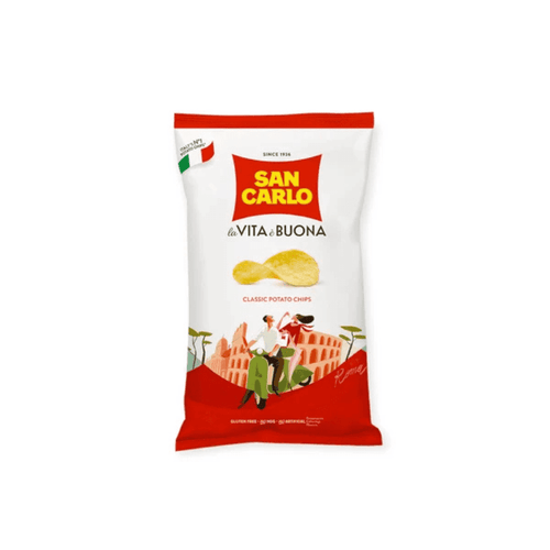 San Carlo Classic Italian Potato Chips, 5.29 oz (150g).