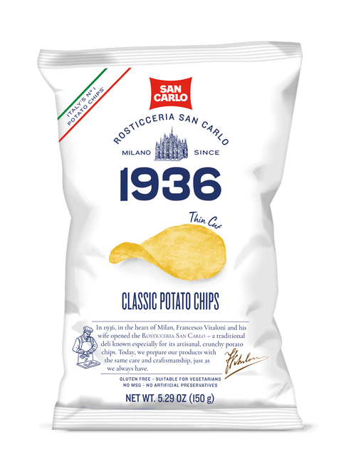 San Carlo Classic Italian Potato Chips, 5.29 oz Sweets & Snacks San Carlo 