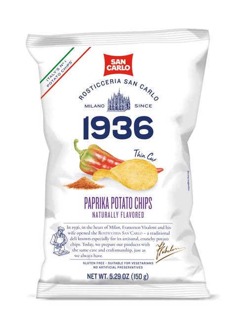 San Carlo Paprika Potato Chips, 5.29 oz Sweets & Snacks San Carlo 
