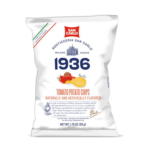 San Carlo Tomato Potato Chips, 1.76 oz | 50g Sweets & Snacks San Carlo 