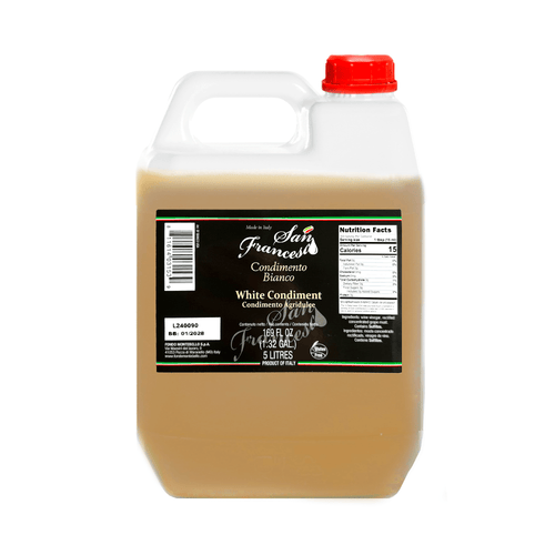 San Franceso White Condiment, 5 Liters Oil & Vinegar vendor-unknown 