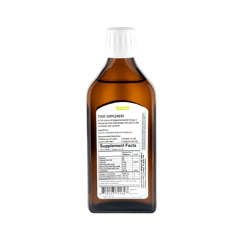 Sanniti 100% Natural Liquid Omega-3, 8.45 oz Health & Beauty Sanniti 