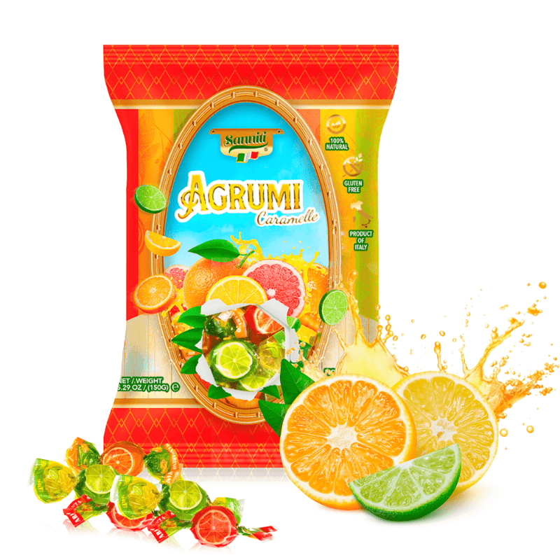 Sanniti Agrumi Caramelle, 5.29 oz Sweets & Snacks Sanniti 